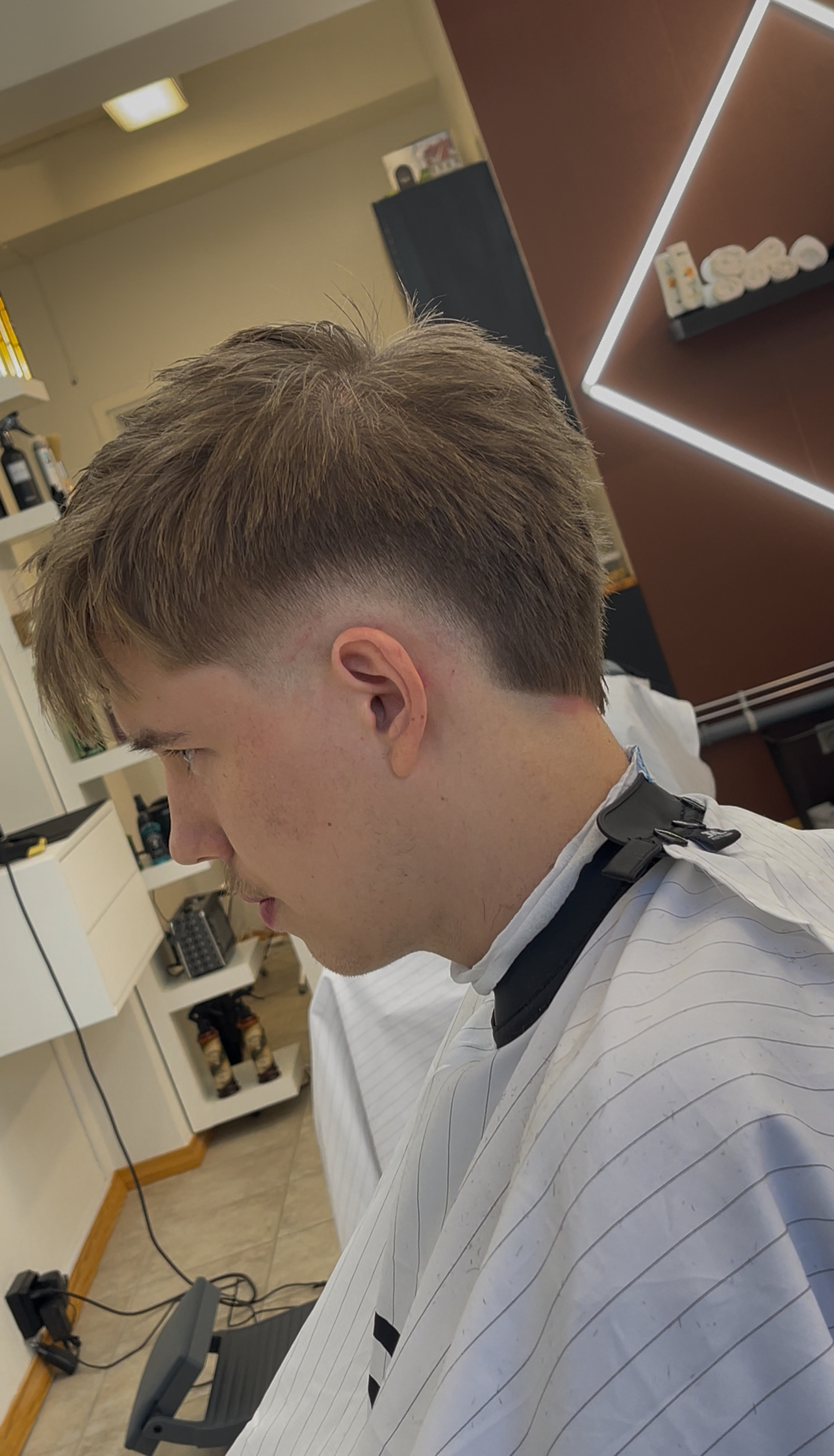 Classic fade haircut